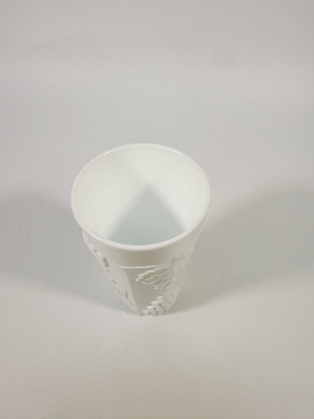 Tumblers Drinking Water Ice Tea Glasses Milk Glass Indiana Grape Vintage 16 oz - Picture 4 of 16
